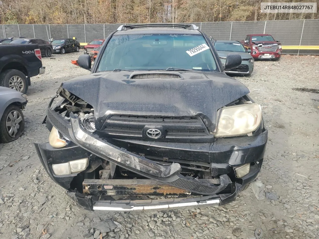 2004 Toyota 4Runner Sr5 VIN: JTEBU14R848027767 Lot: 79295044