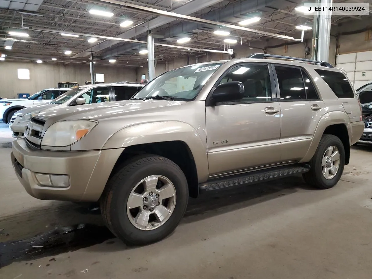 2004 Toyota 4Runner Sr5 VIN: JTEBT14R140039924 Lot: 80067554