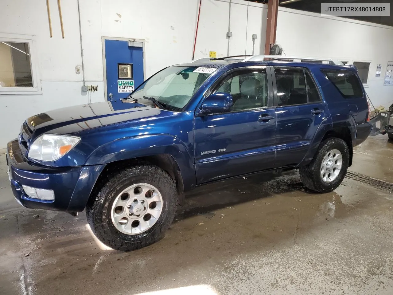 2004 Toyota 4Runner Limited VIN: JTEBT17RX48014808 Lot: 80142774