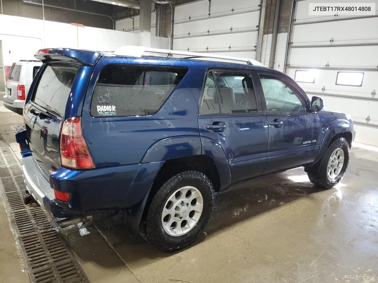 2004 Toyota 4Runner Limited VIN: JTEBT17RX48014808 Lot: 80142774