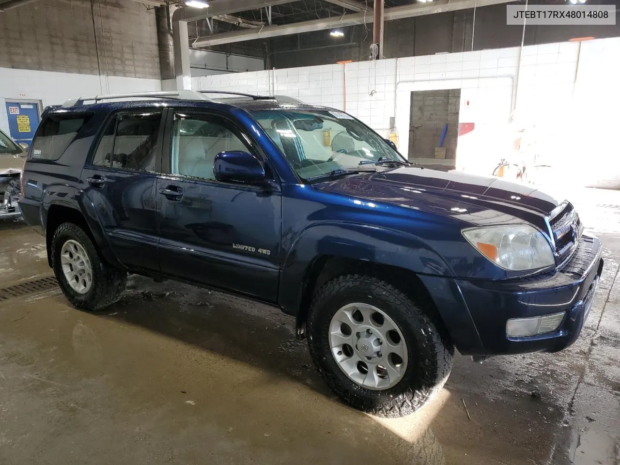 2004 Toyota 4Runner Limited VIN: JTEBT17RX48014808 Lot: 80142774