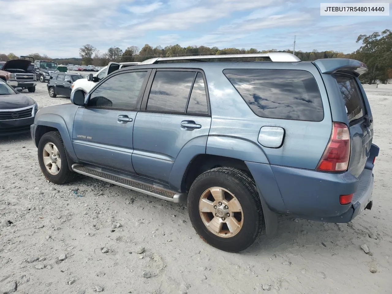 2004 Toyota 4Runner Limited VIN: JTEBU17R548014440 Lot: 80321724