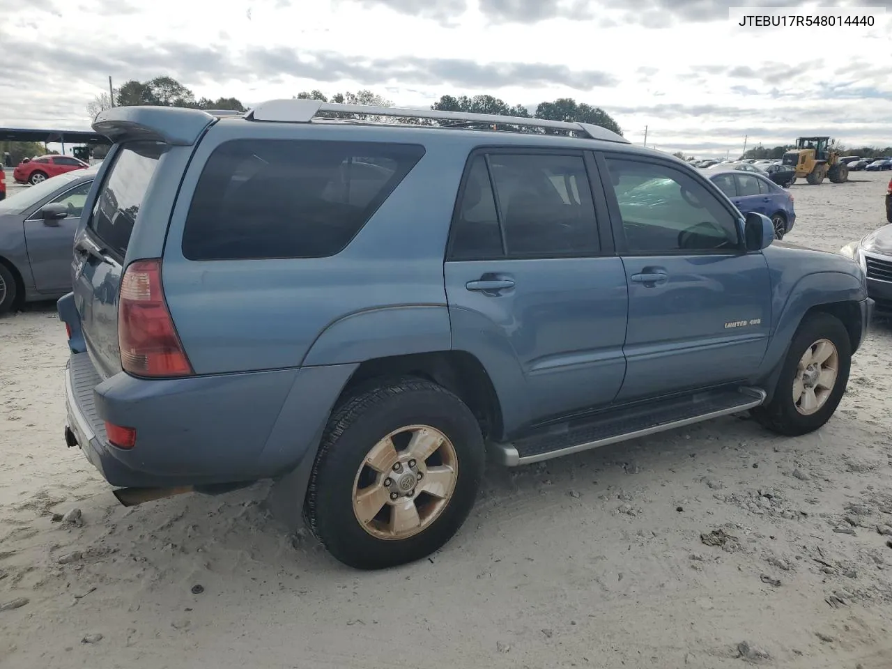 2004 Toyota 4Runner Limited VIN: JTEBU17R548014440 Lot: 80321724