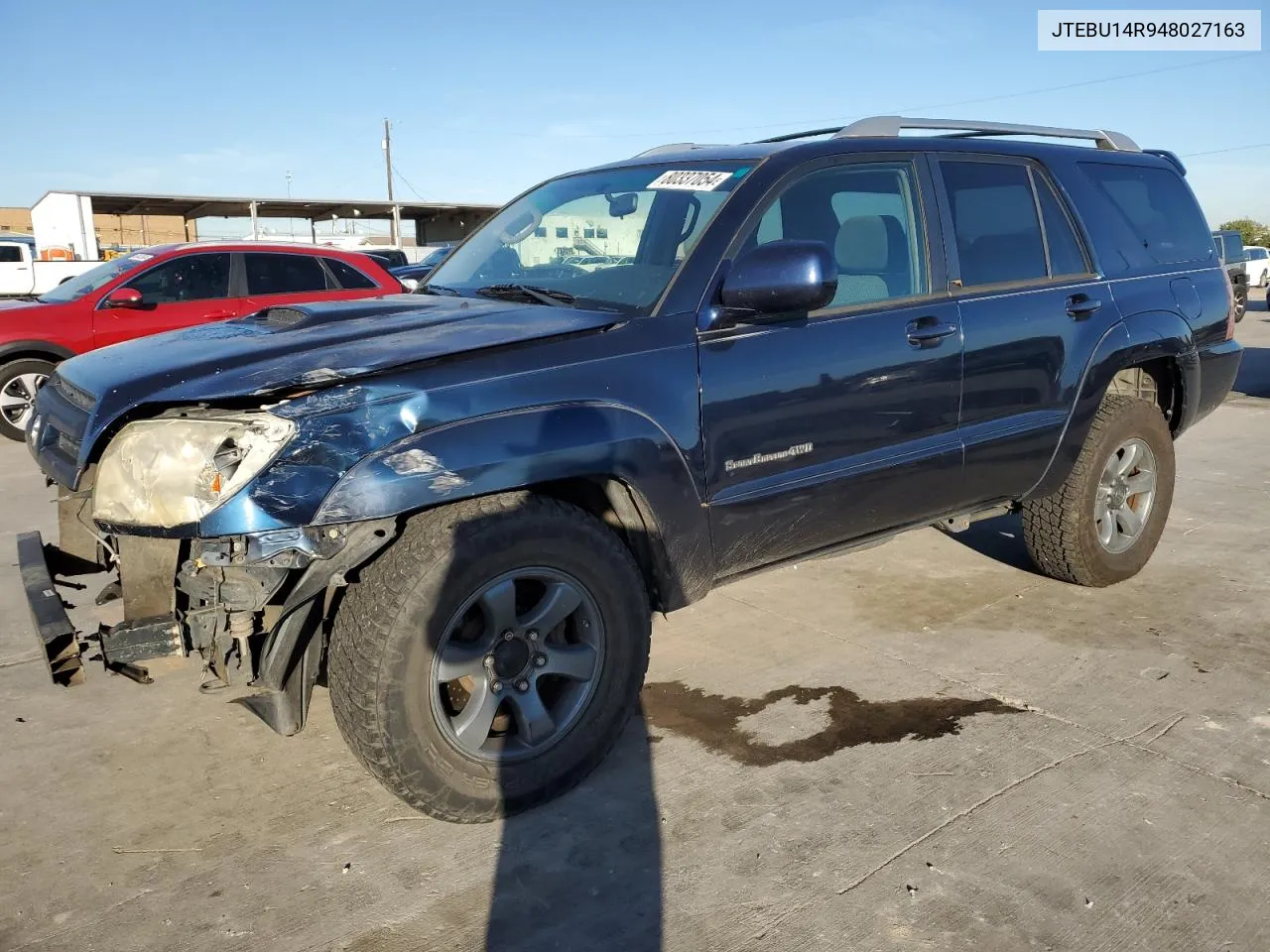 2004 Toyota 4Runner Sr5 VIN: JTEBU14R948027163 Lot: 80337054