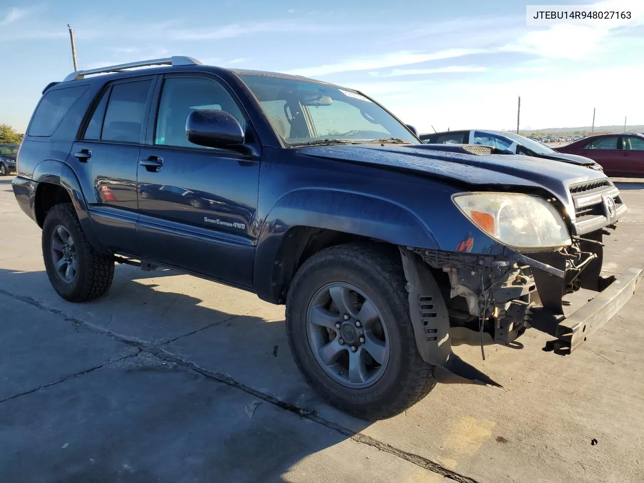 2004 Toyota 4Runner Sr5 VIN: JTEBU14R948027163 Lot: 80337054