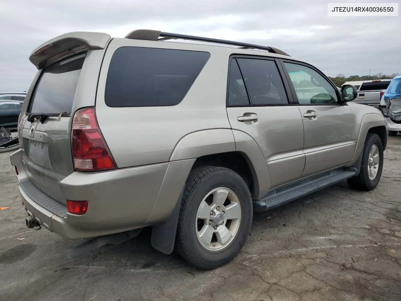 2004 Toyota 4Runner Sr5 VIN: JTEZU14RX40036550 Lot: 80478054