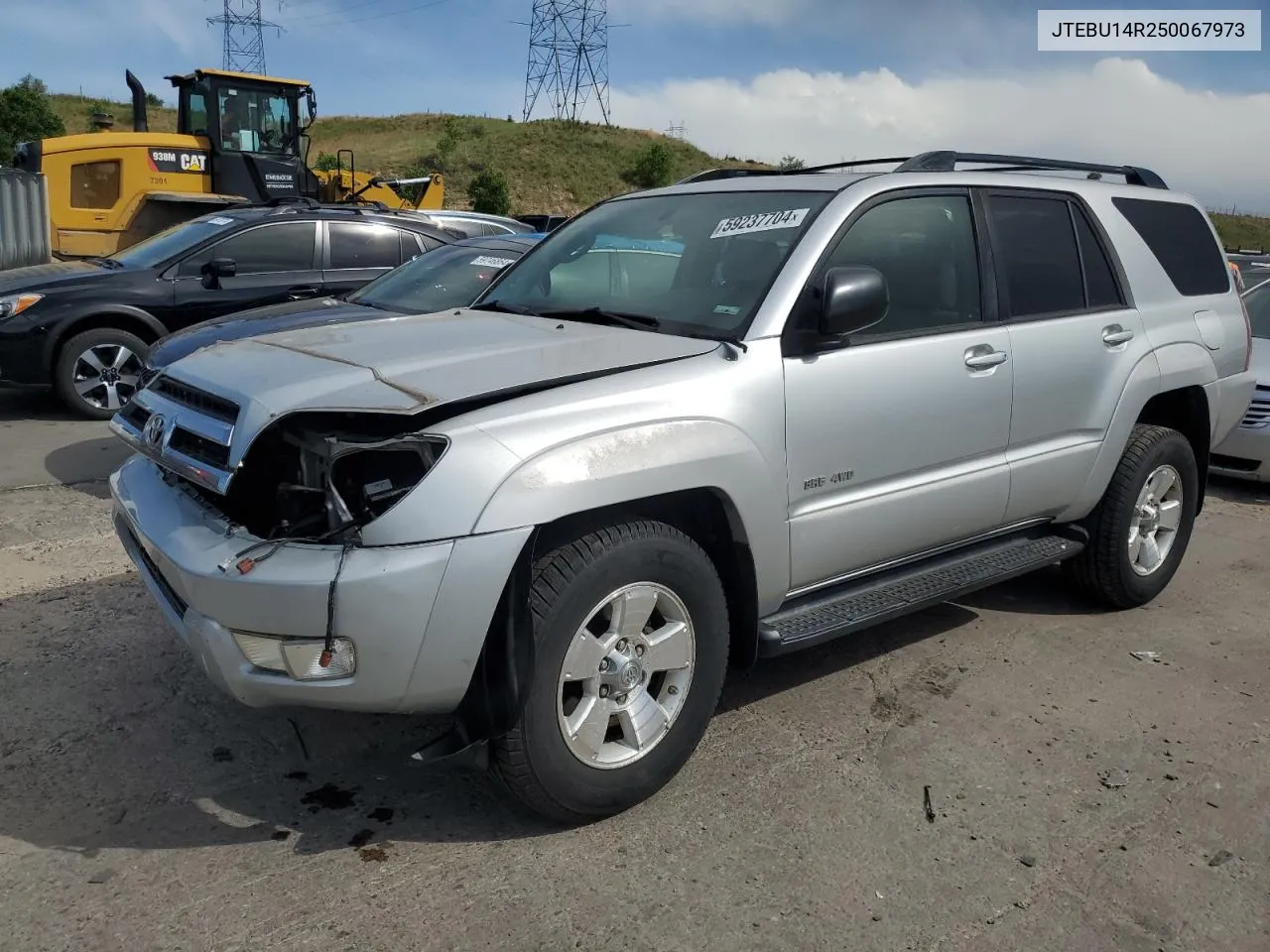 2005 Toyota 4Runner Sr5 VIN: JTEBU14R250067973 Lot: 59237704