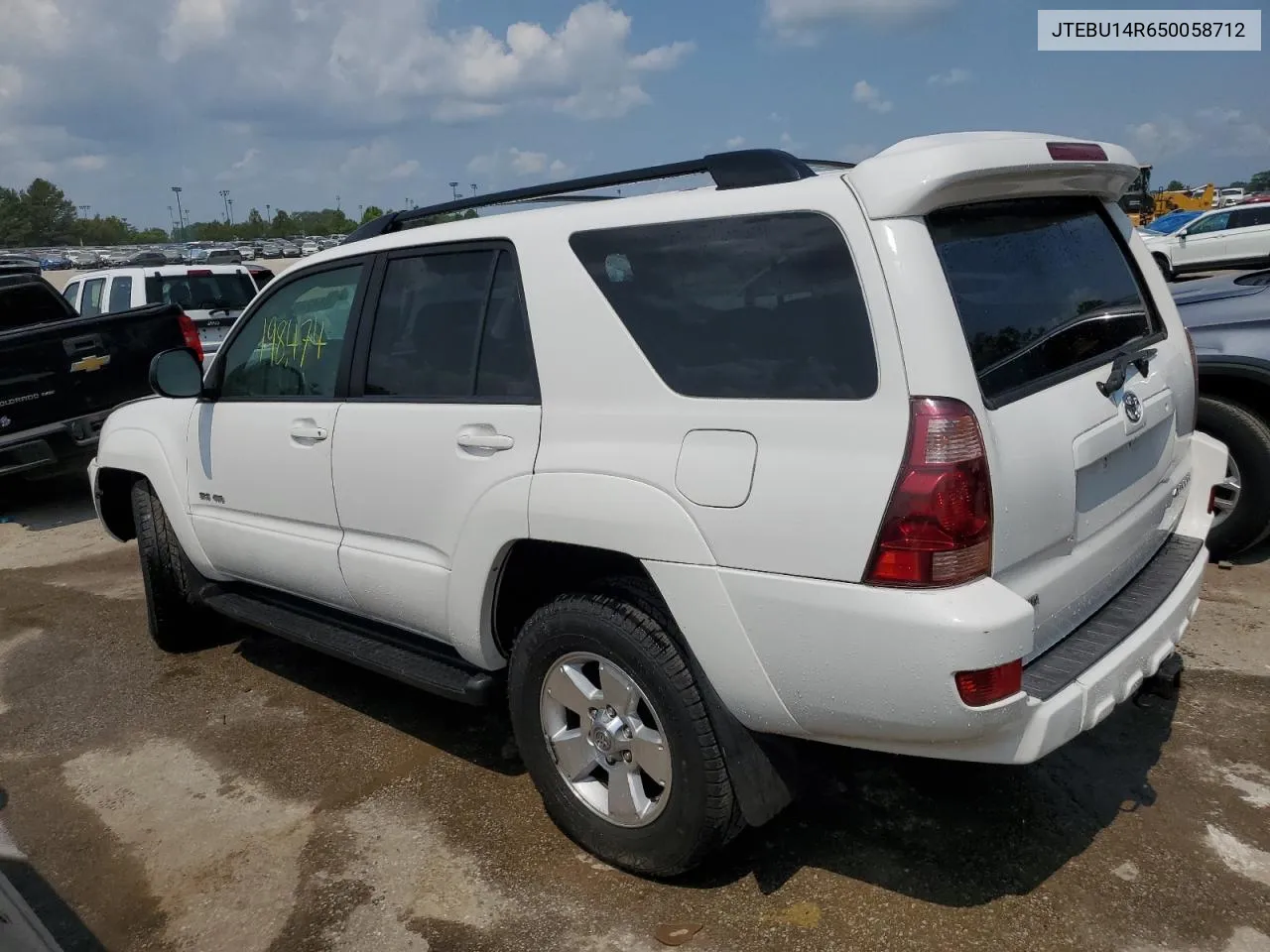 2005 Toyota 4Runner Sr5 VIN: JTEBU14R650058712 Lot: 64428574