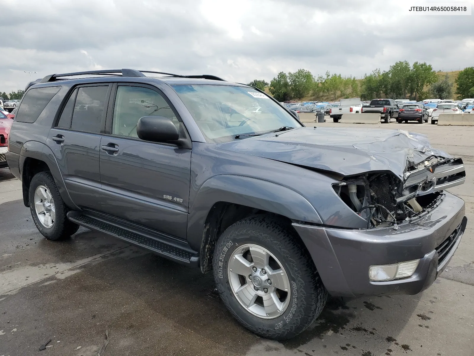 2005 Toyota 4Runner Sr5 VIN: JTEBU14R650058418 Lot: 66299464