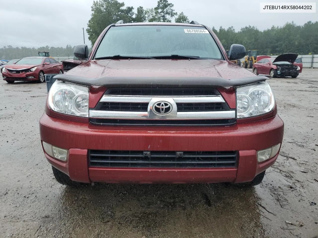 2005 Toyota 4Runner Sr5 VIN: JTEBU14RX58044202 Lot: 66788564