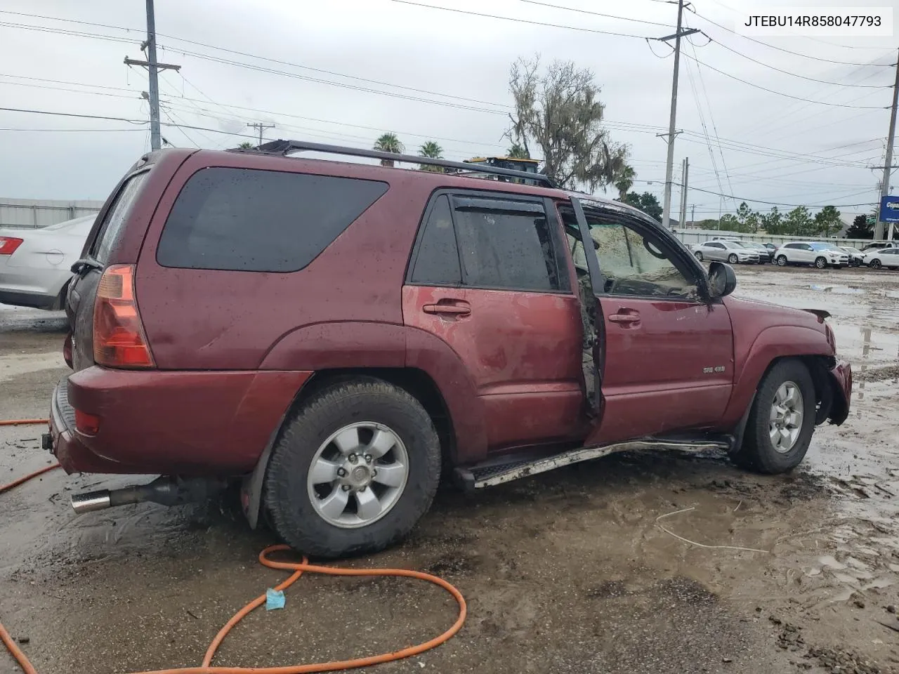 2005 Toyota 4Runner Sr5 VIN: JTEBU14R858047793 Lot: 67723904