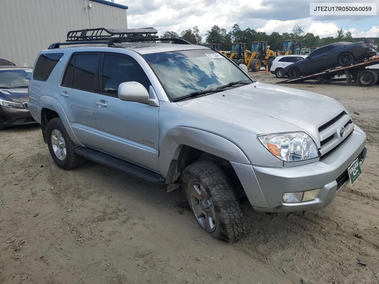 2005 Toyota 4Runner Limited VIN: JTEZU17R050060059 Lot: 67775244