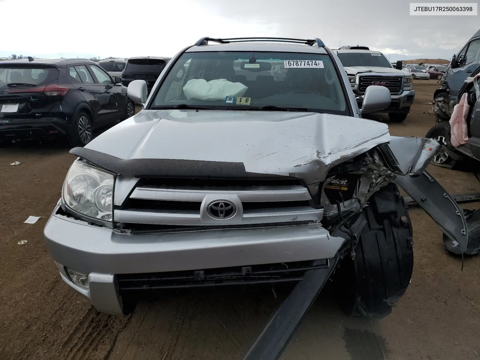 2005 Toyota 4Runner Limited VIN: JTEBU17R250063398 Lot: 67877474