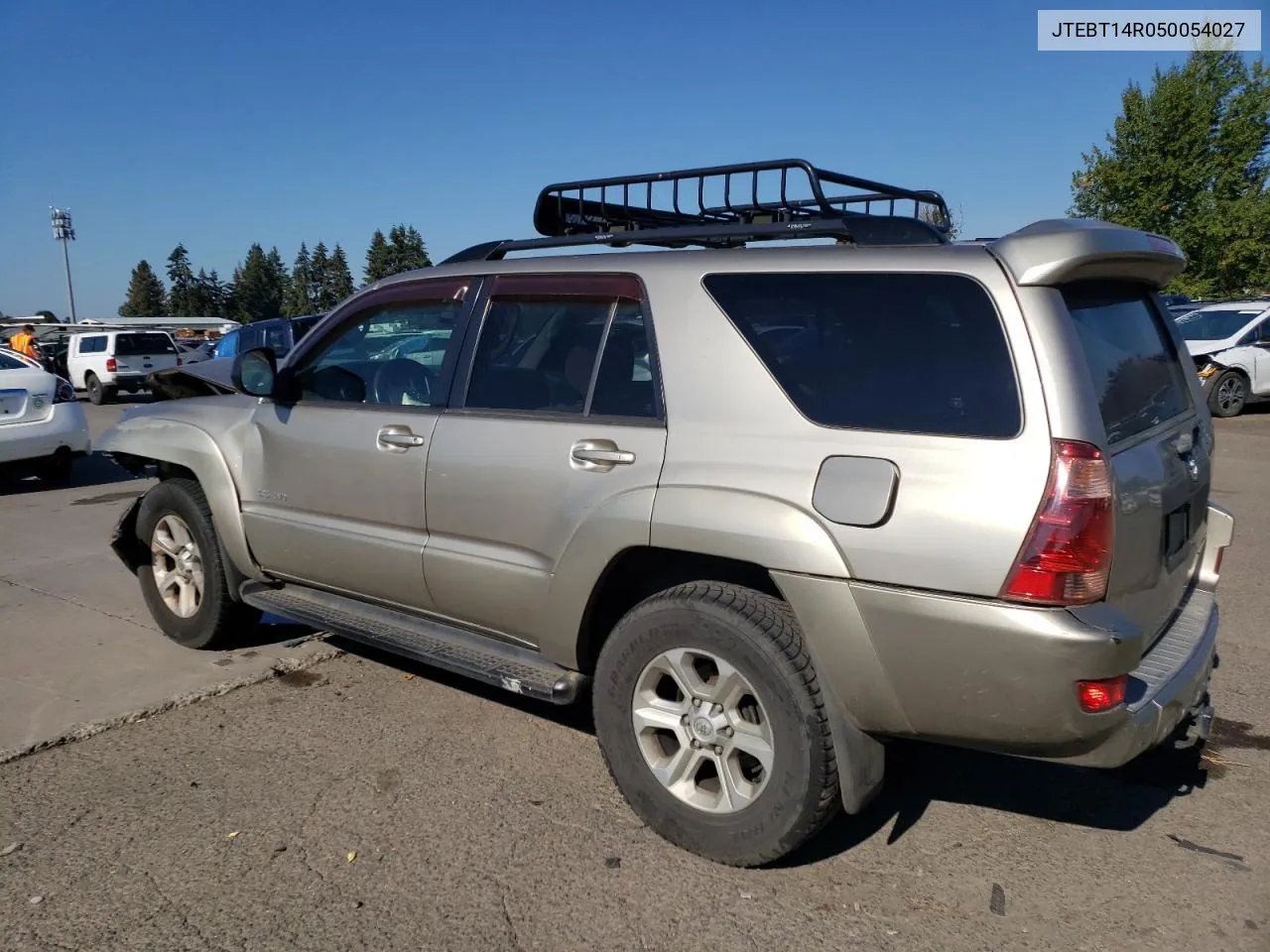 2005 Toyota 4Runner Sr5 VIN: JTEBT14R050054027 Lot: 68733144