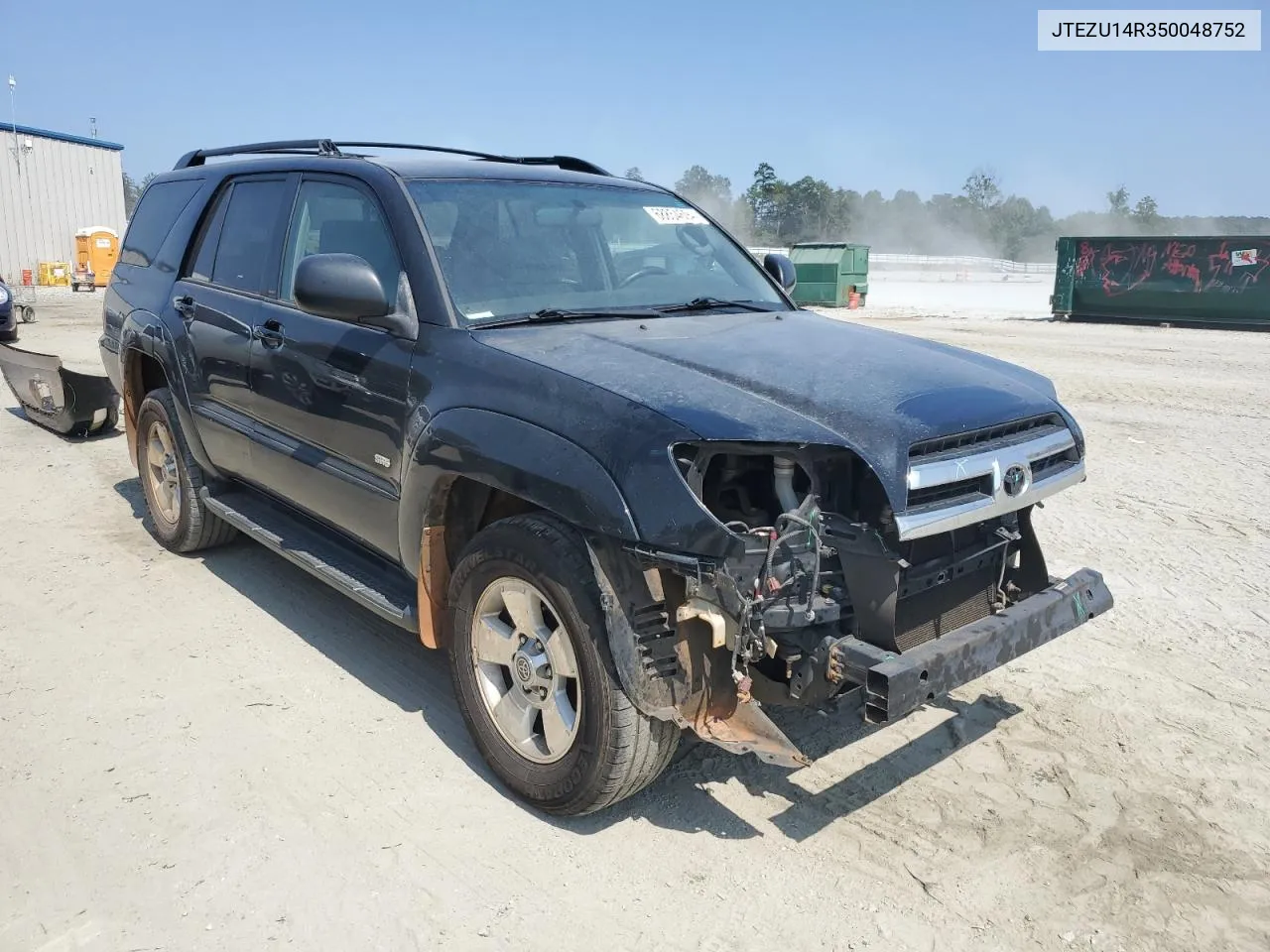 2005 Toyota 4Runner Sr5 VIN: JTEZU14R350048752 Lot: 68854694