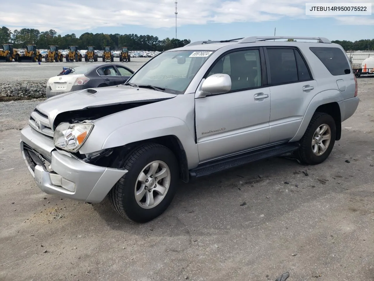 2005 Toyota 4Runner Sr5 VIN: JTEBU14R950075522 Lot: 69976824