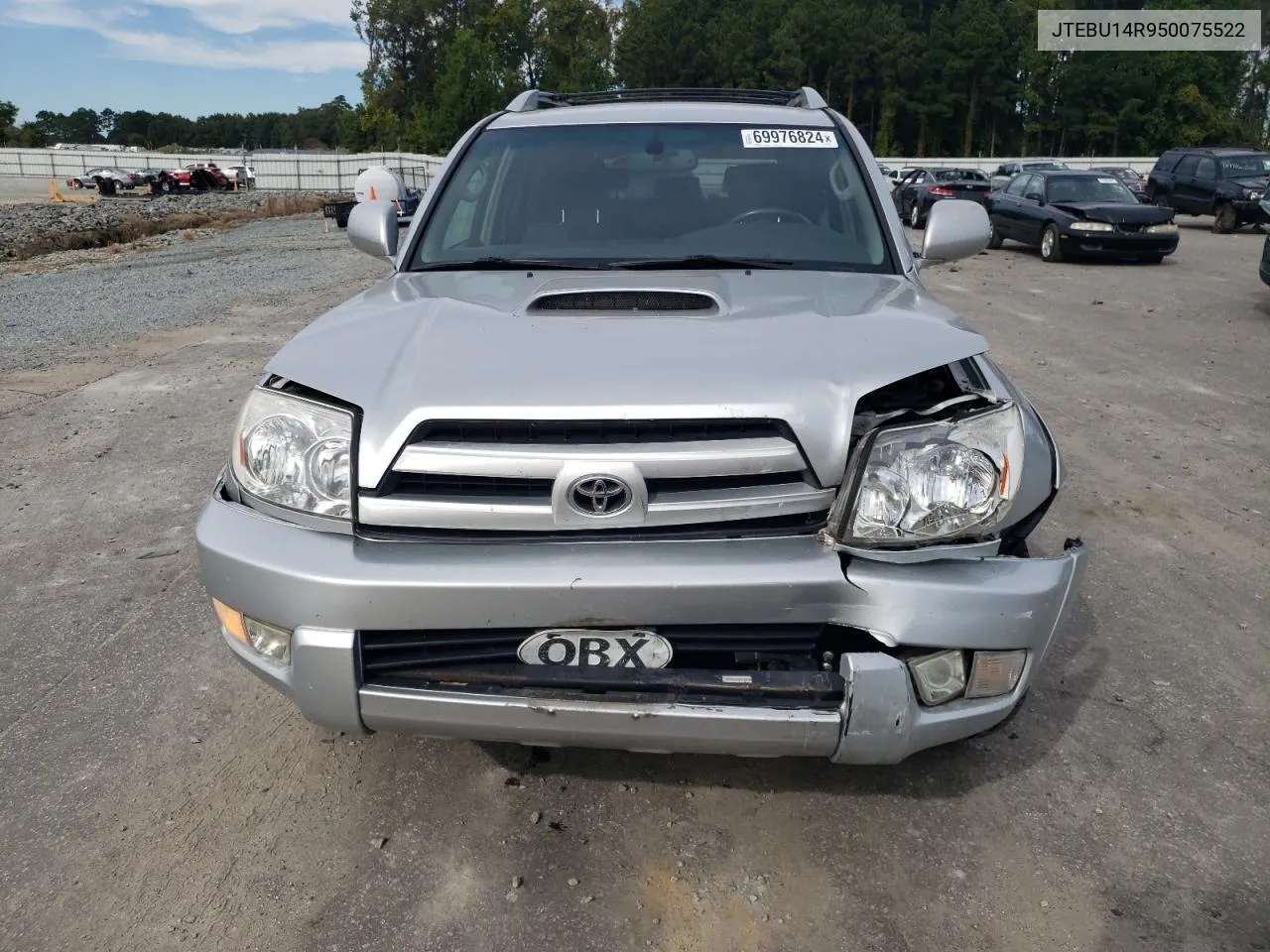 JTEBU14R950075522 2005 Toyota 4Runner Sr5