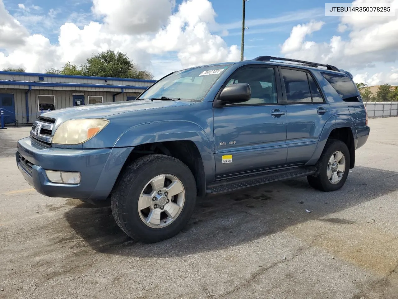 2005 Toyota 4Runner Sr5 VIN: JTEBU14R350078285 Lot: 70487484