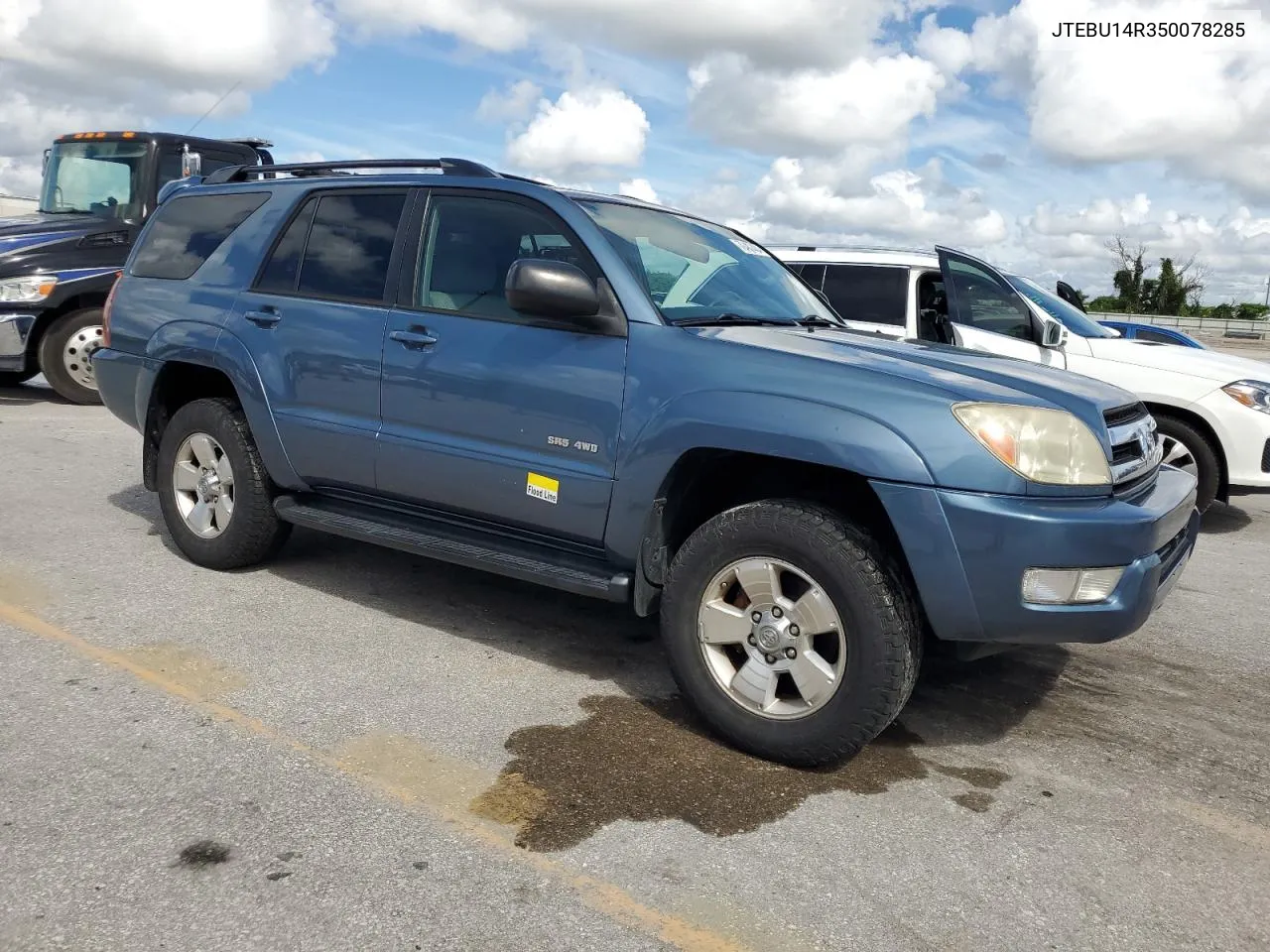 2005 Toyota 4Runner Sr5 VIN: JTEBU14R350078285 Lot: 70487484