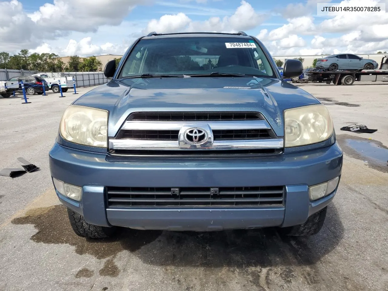 2005 Toyota 4Runner Sr5 VIN: JTEBU14R350078285 Lot: 70487484