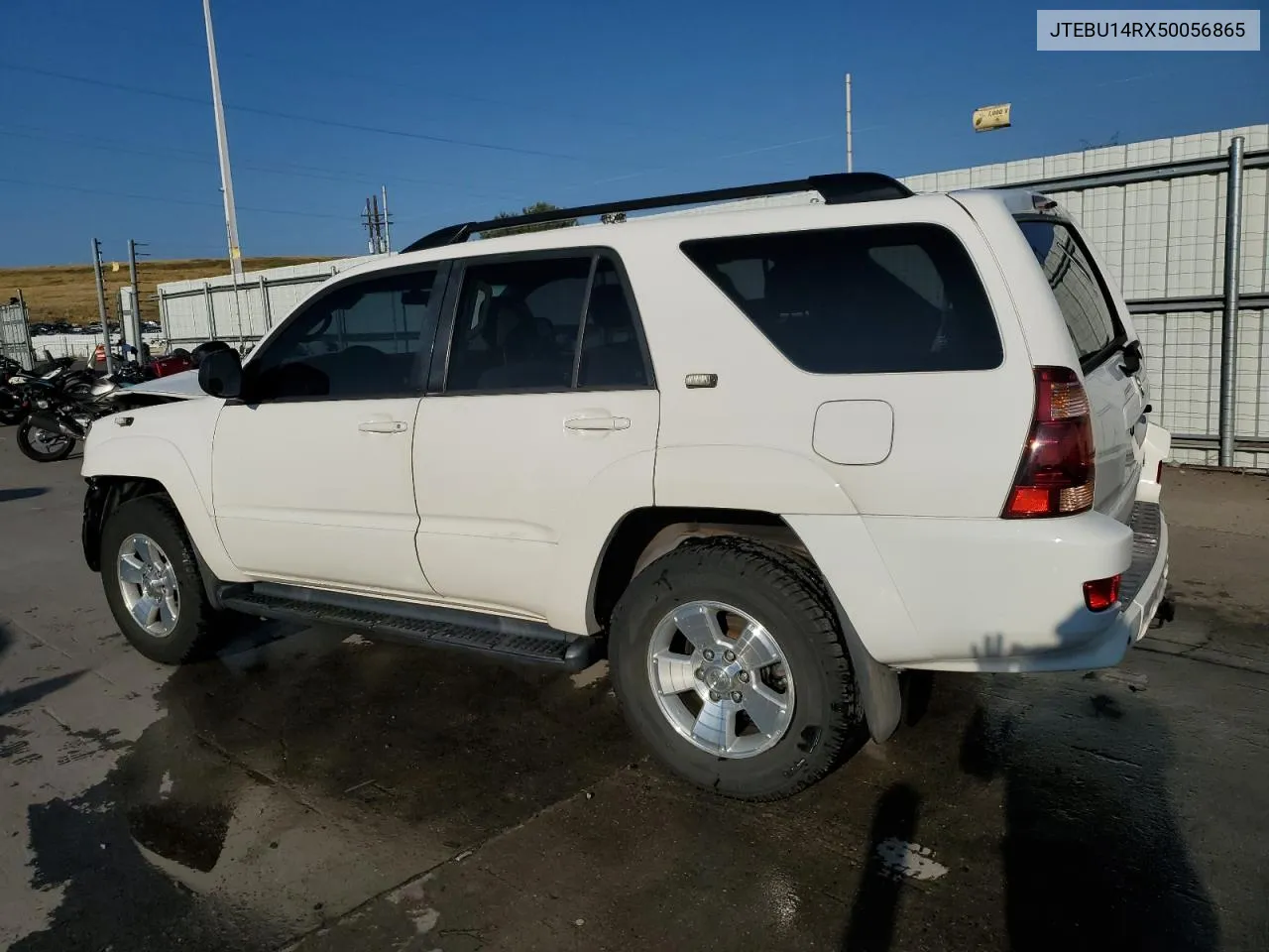 2005 Toyota 4Runner Sr5 VIN: JTEBU14RX50056865 Lot: 70716374