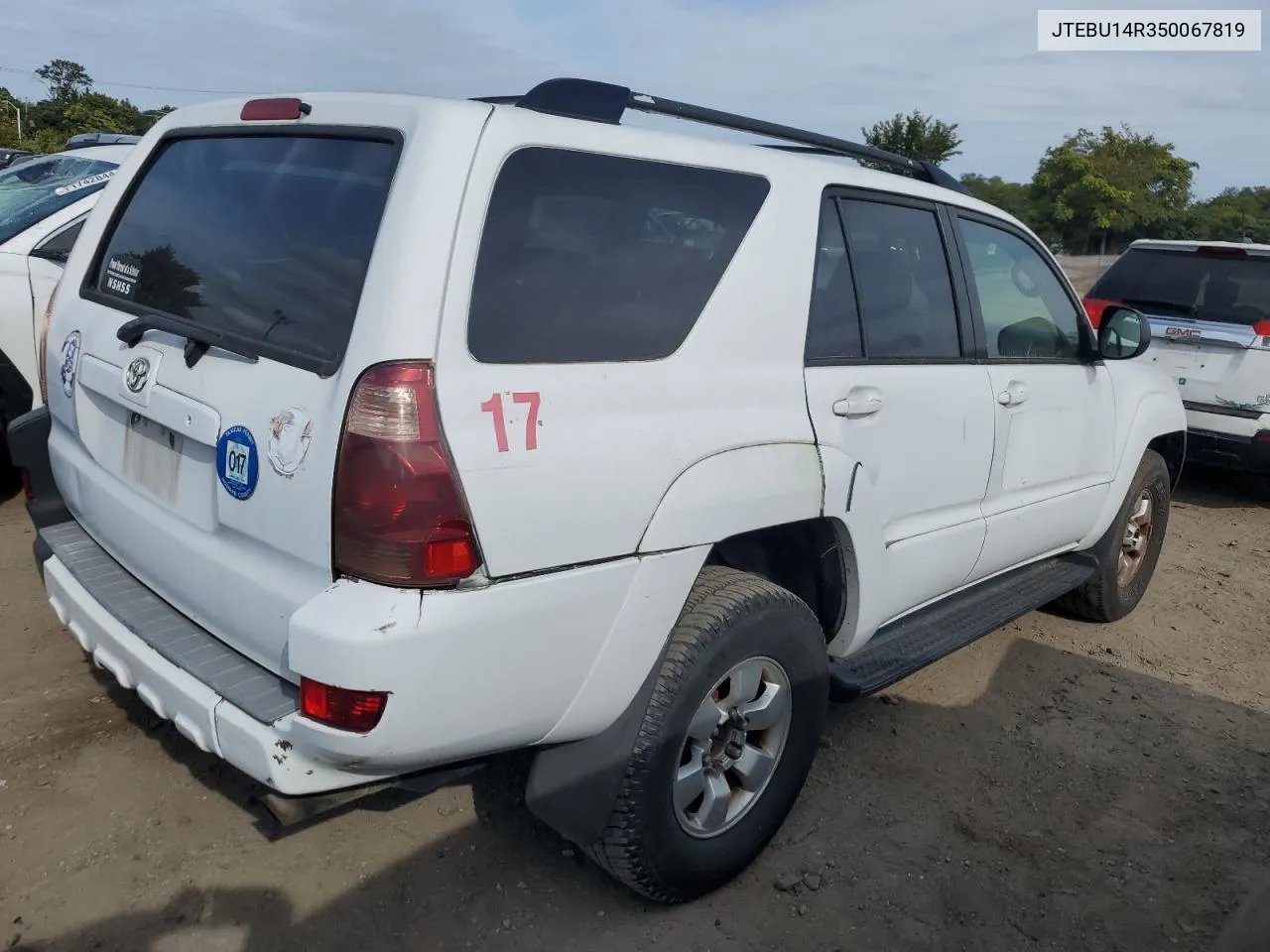 JTEBU14R350067819 2005 Toyota 4Runner Sr5