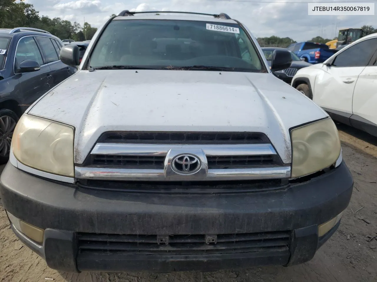 2005 Toyota 4Runner Sr5 VIN: JTEBU14R350067819 Lot: 71886614