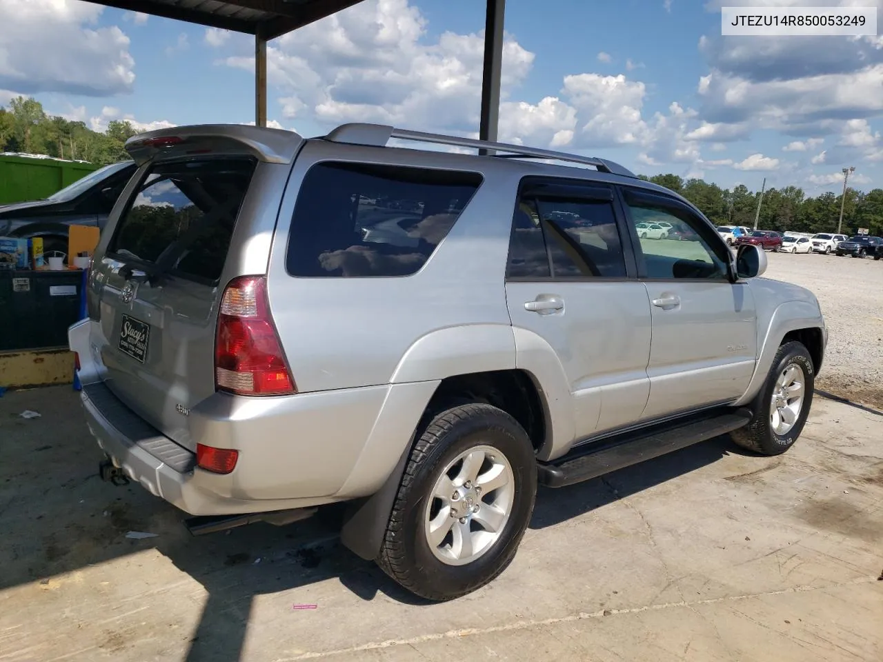 2005 Toyota 4Runner Sr5 VIN: JTEZU14R850053249 Lot: 72124914