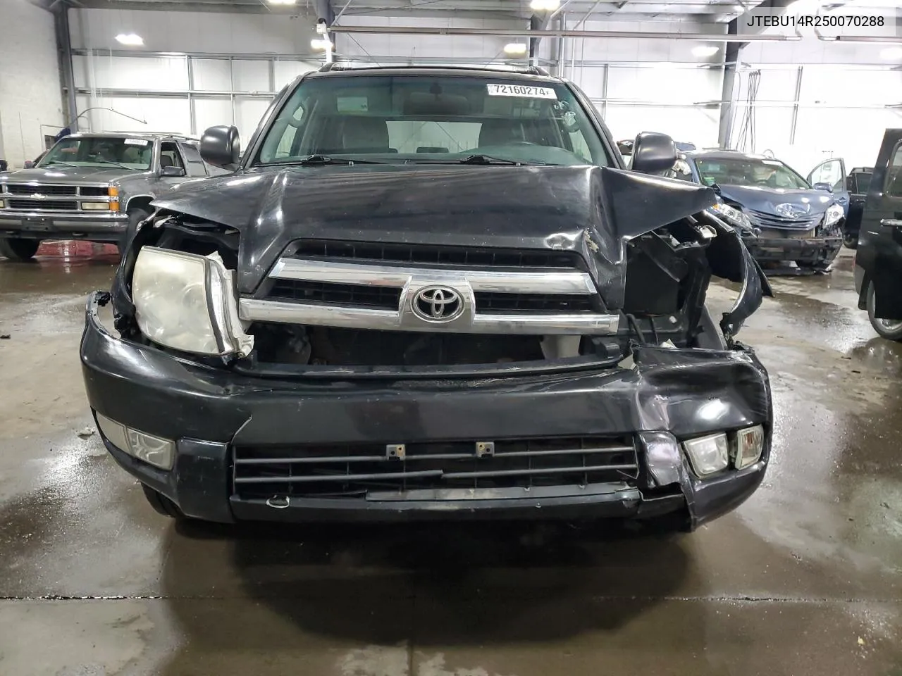 2005 Toyota 4Runner Sr5 VIN: JTEBU14R250070288 Lot: 72160274