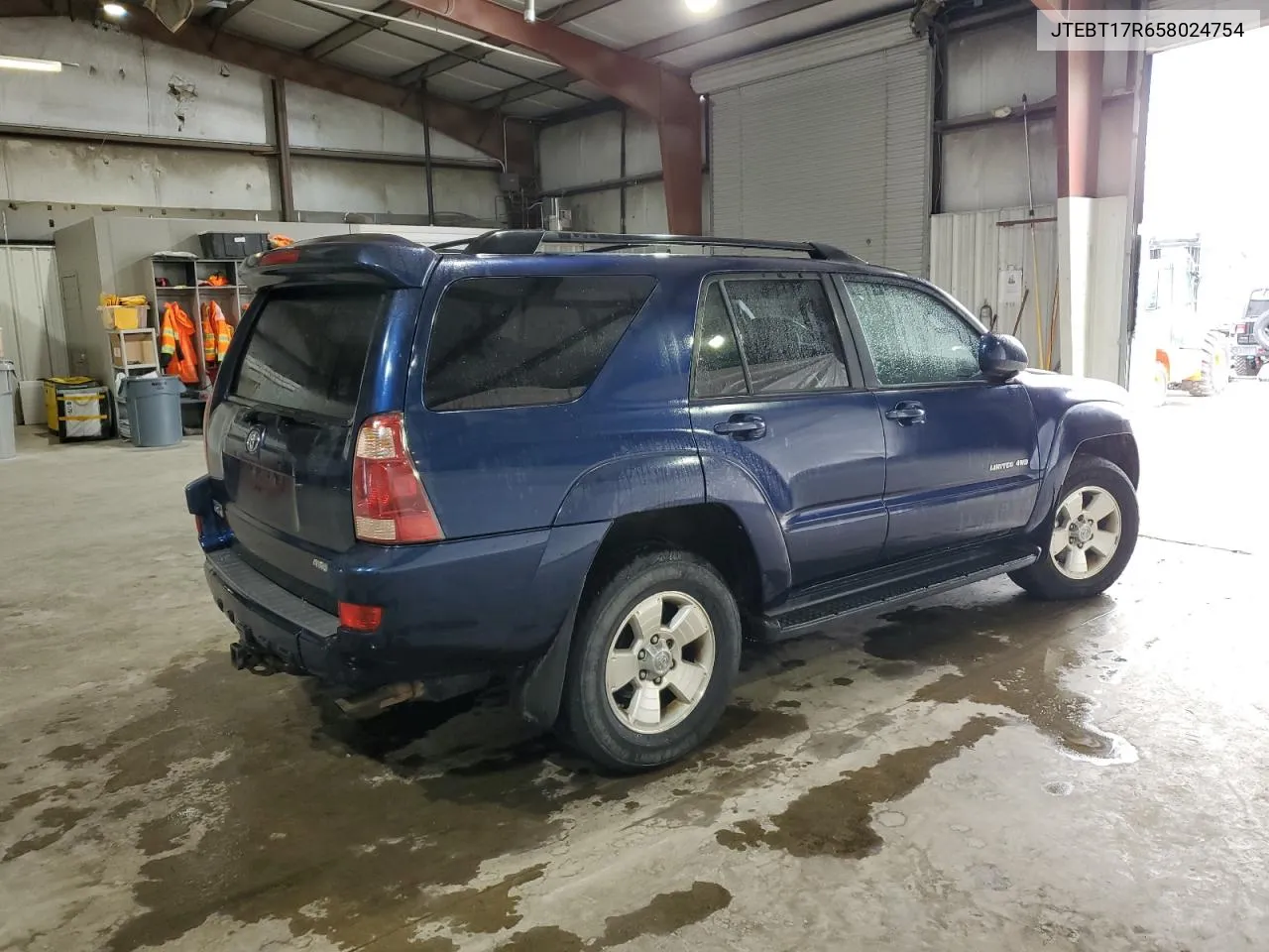 2005 Toyota 4Runner Limited VIN: JTEBT17R658024754 Lot: 72189144