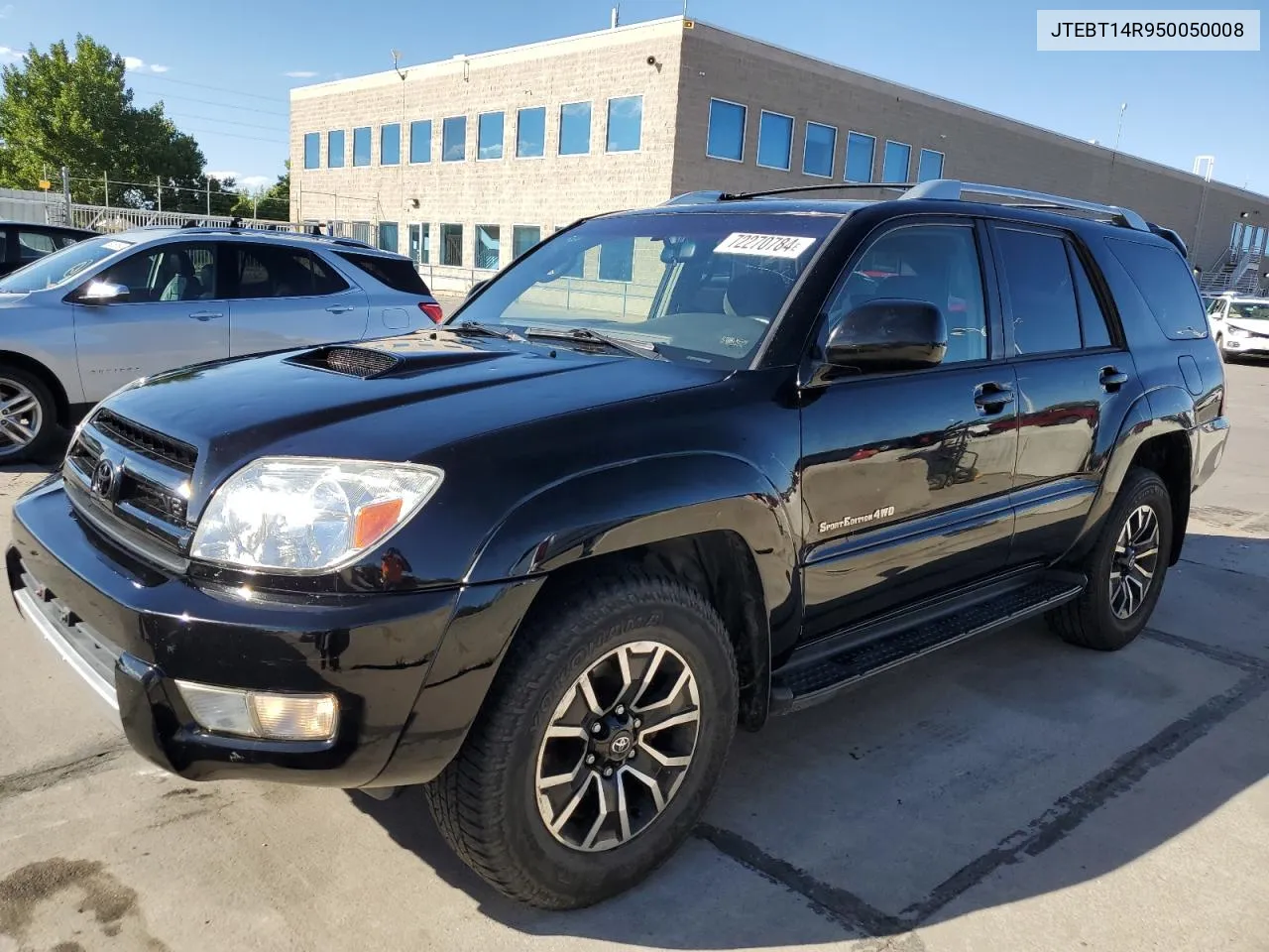 2005 Toyota 4Runner Sr5 VIN: JTEBT14R950050008 Lot: 72270784