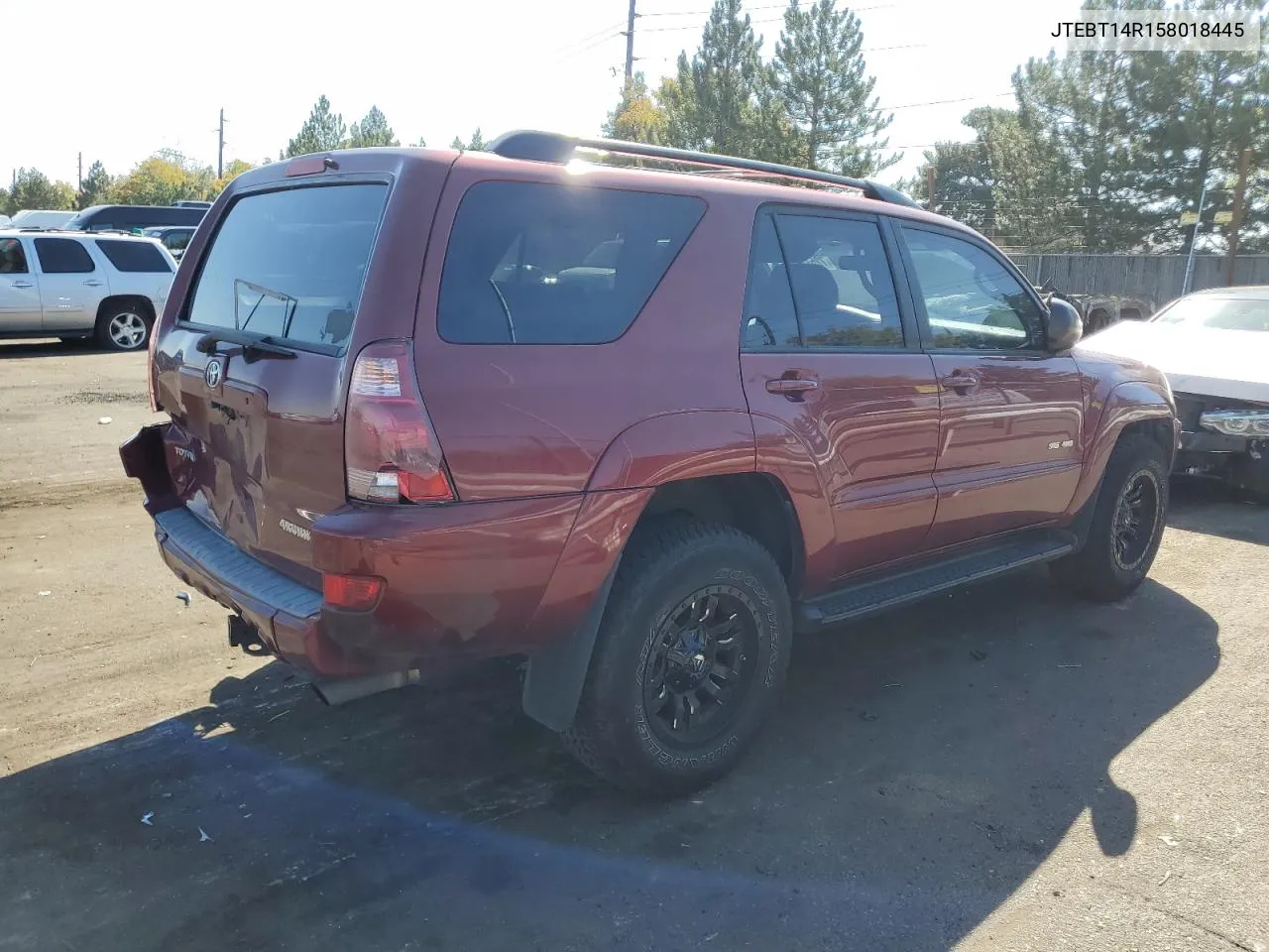 2005 Toyota 4Runner Sr5 VIN: JTEBT14R158018445 Lot: 72577154