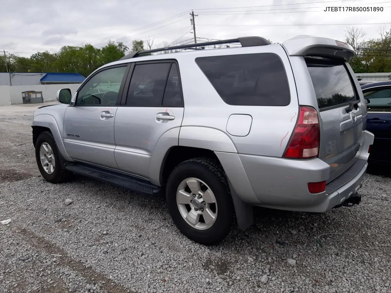 2005 Toyota 4Runner Limited VIN: JTEBT17R850051890 Lot: 72589034