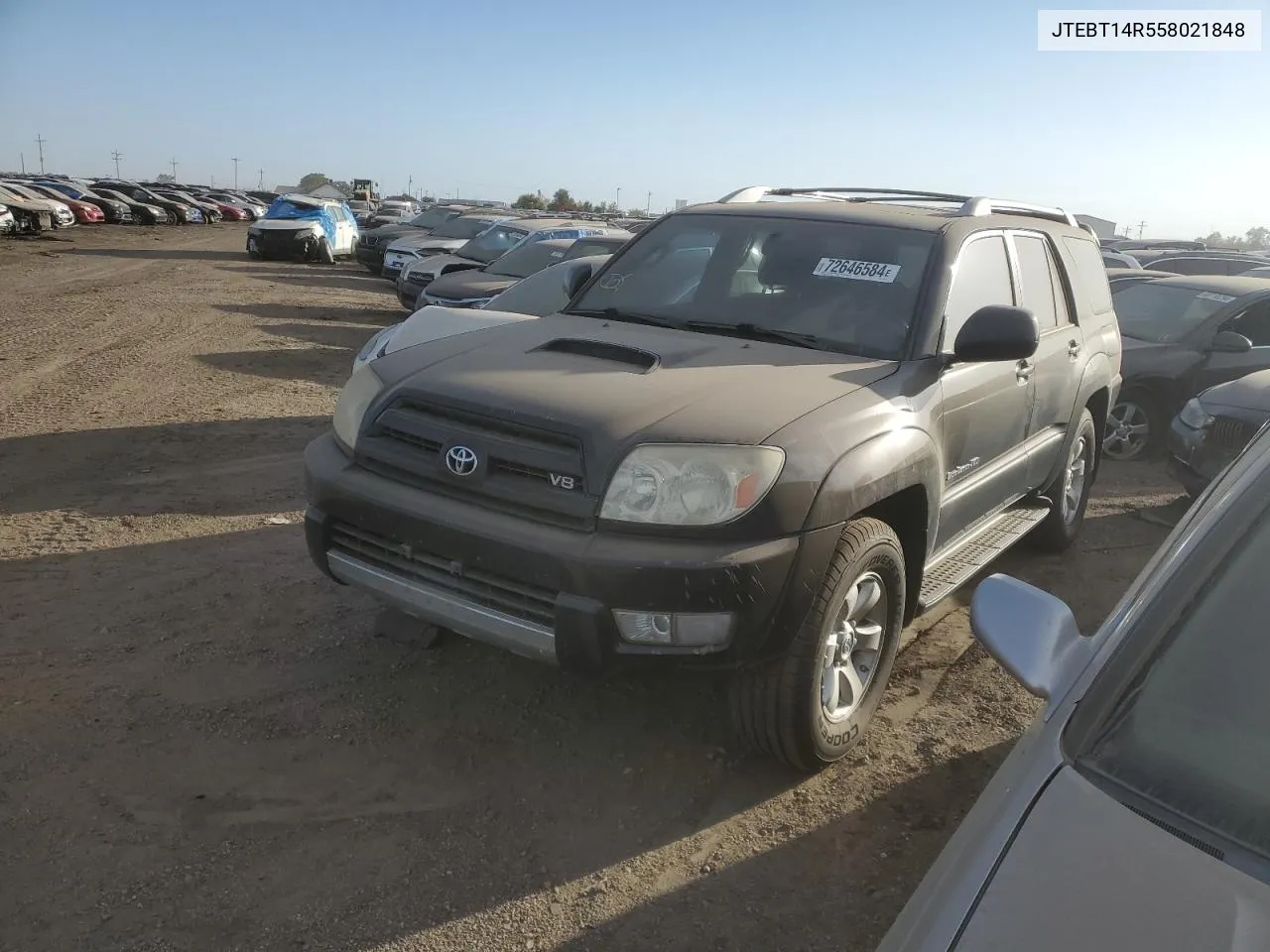 2005 Toyota 4Runner Sr5 VIN: JTEBT14R558021848 Lot: 72646584