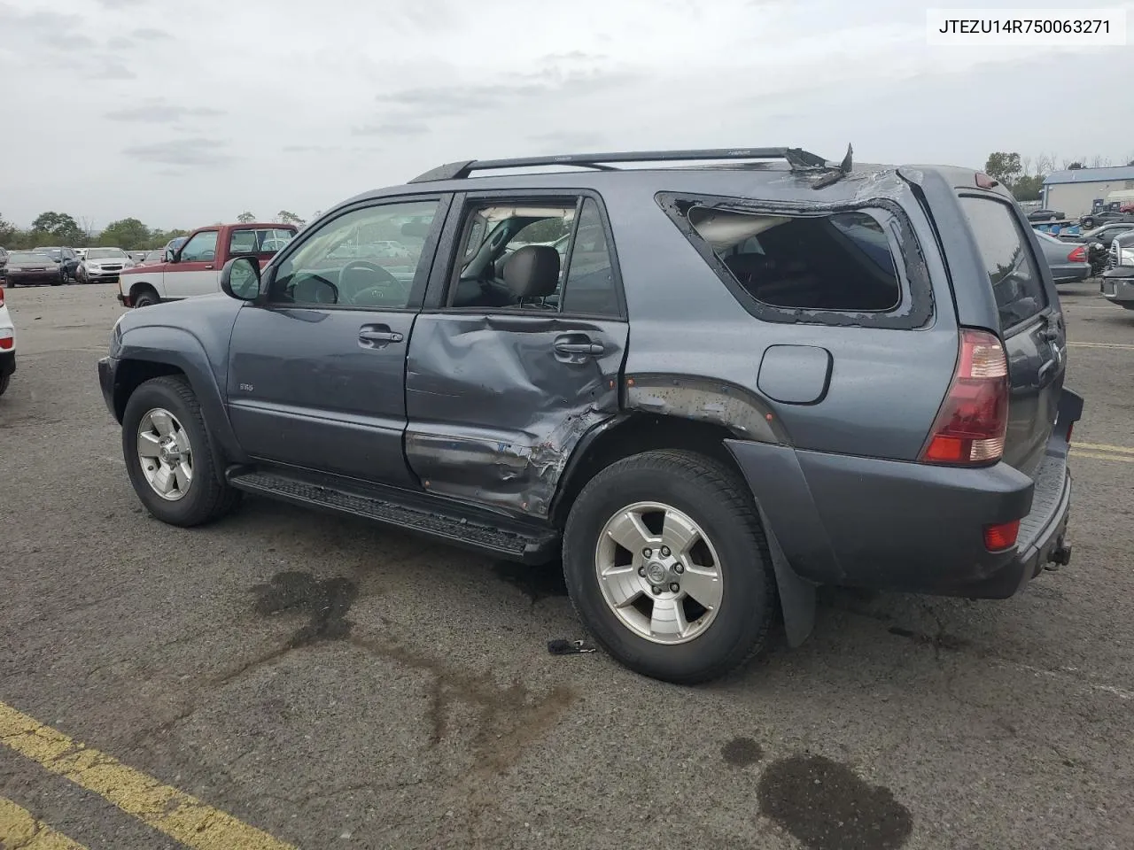 2005 Toyota 4Runner Sr5 VIN: JTEZU14R750063271 Lot: 72688274