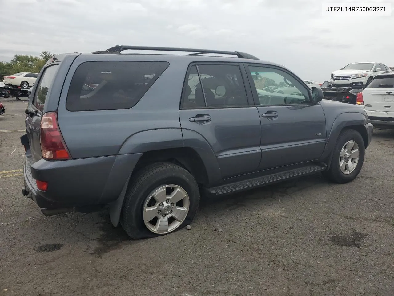 2005 Toyota 4Runner Sr5 VIN: JTEZU14R750063271 Lot: 72688274