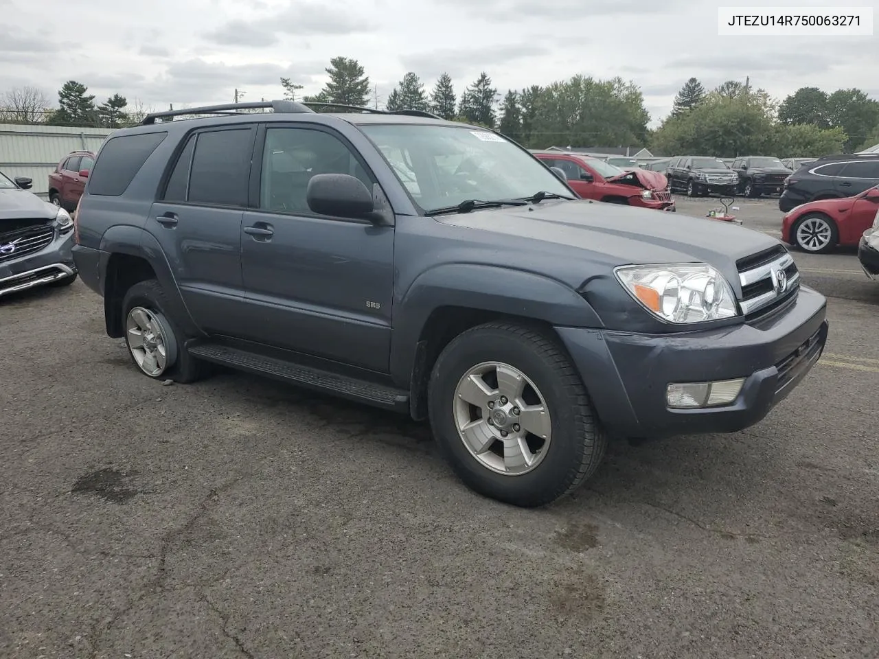 2005 Toyota 4Runner Sr5 VIN: JTEZU14R750063271 Lot: 72688274