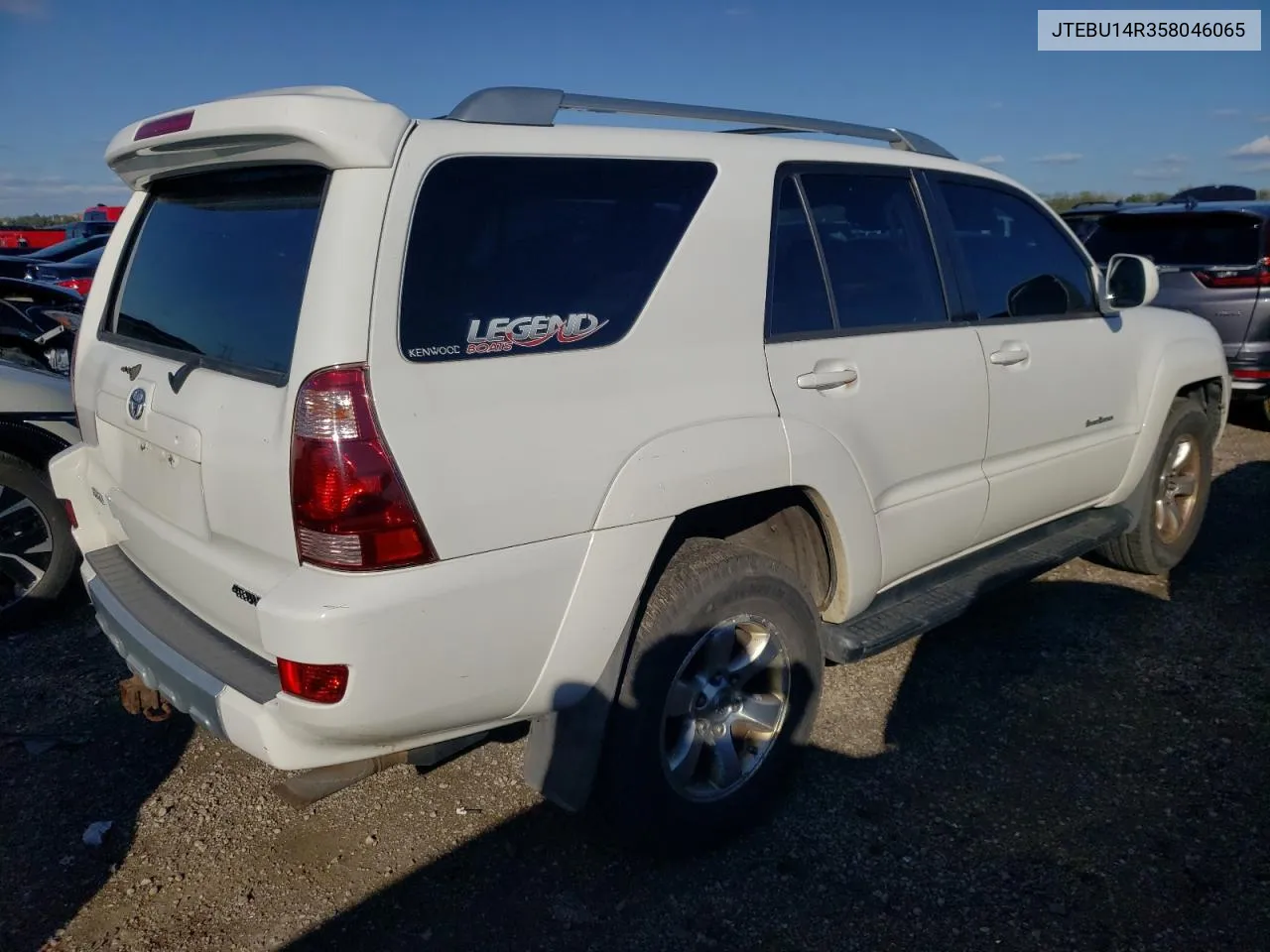 2005 Toyota 4Runner Sr5 VIN: JTEBU14R358046065 Lot: 73158824