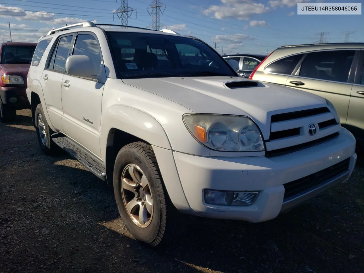 2005 Toyota 4Runner Sr5 VIN: JTEBU14R358046065 Lot: 73158824