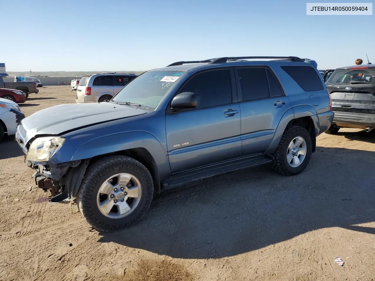 2005 Toyota 4Runner Sr5 VIN: JTEBU14R050059404 Lot: 73322944