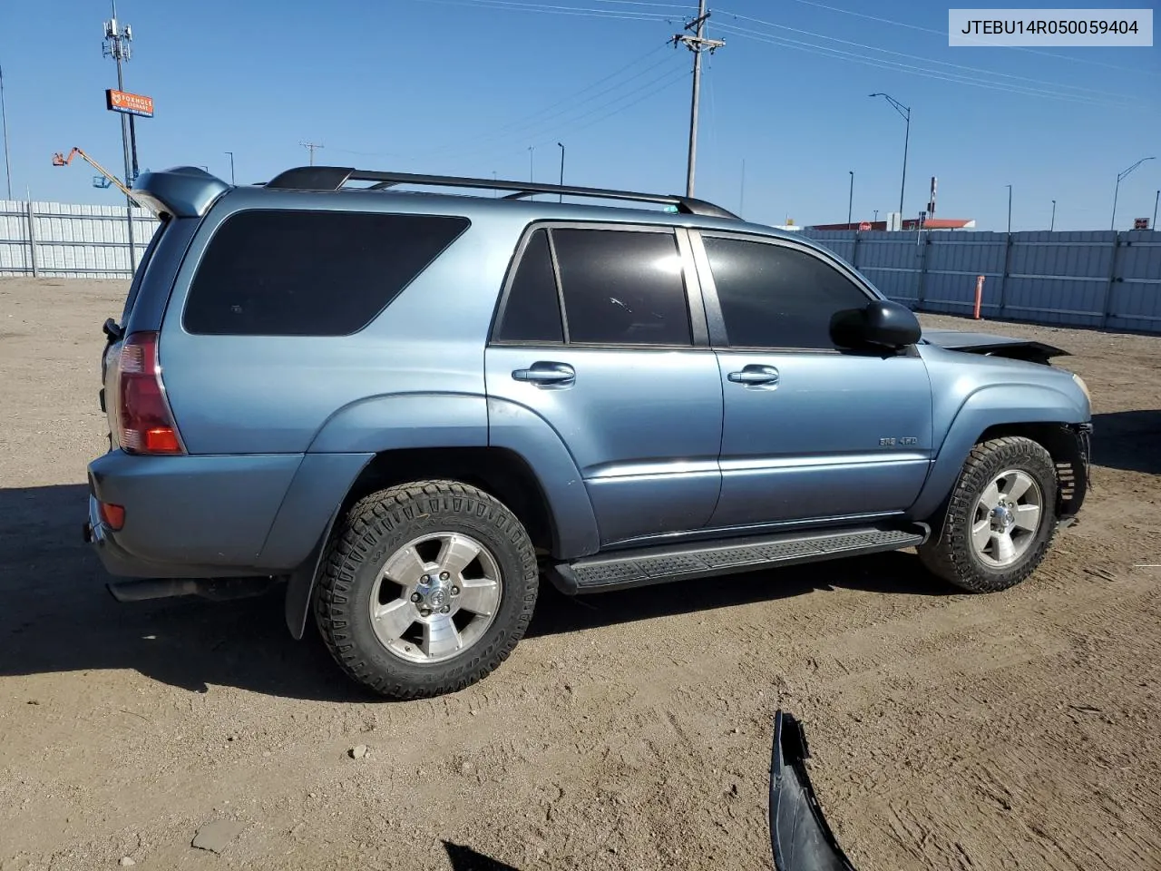 2005 Toyota 4Runner Sr5 VIN: JTEBU14R050059404 Lot: 73322944