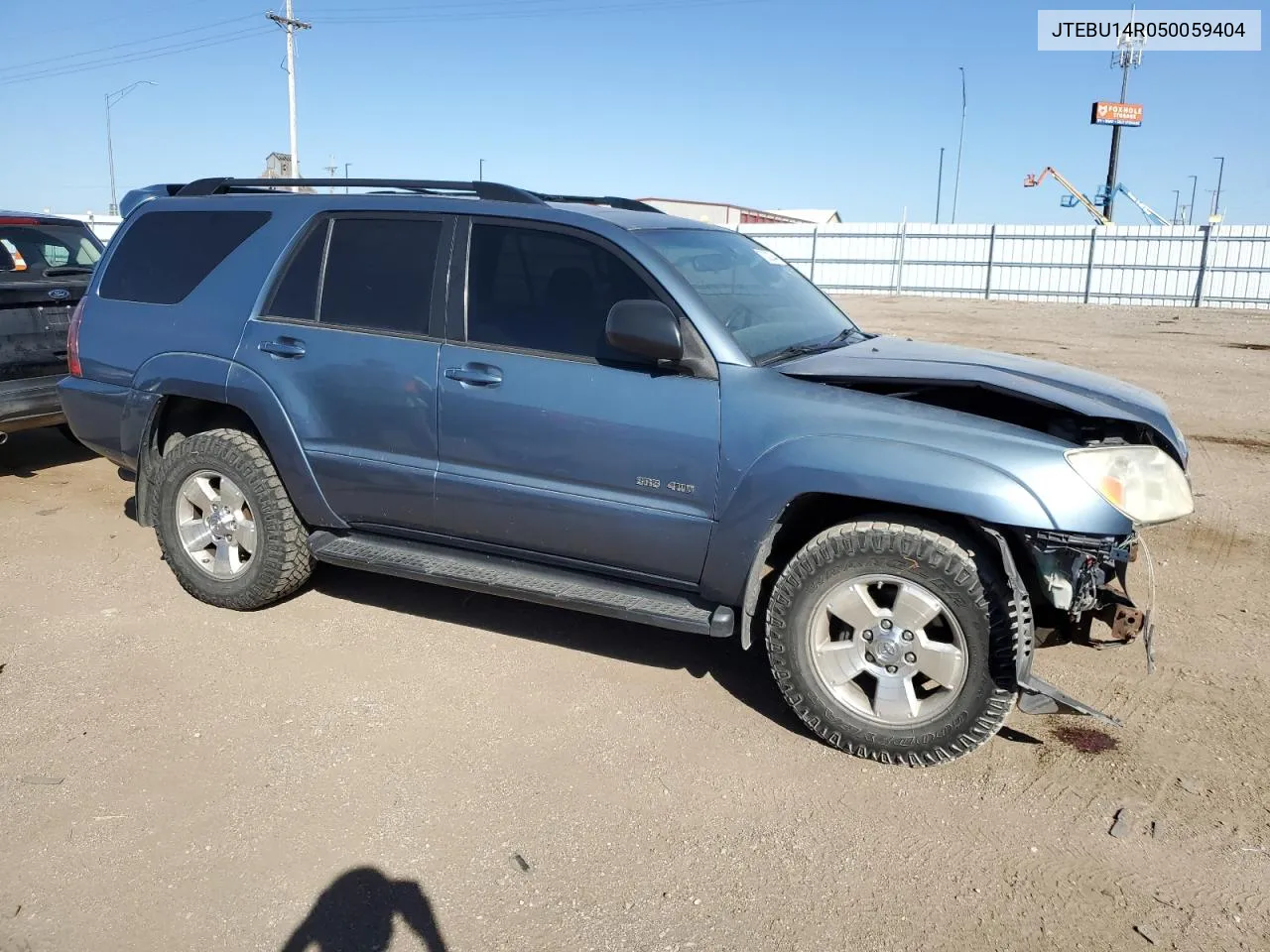 2005 Toyota 4Runner Sr5 VIN: JTEBU14R050059404 Lot: 73322944