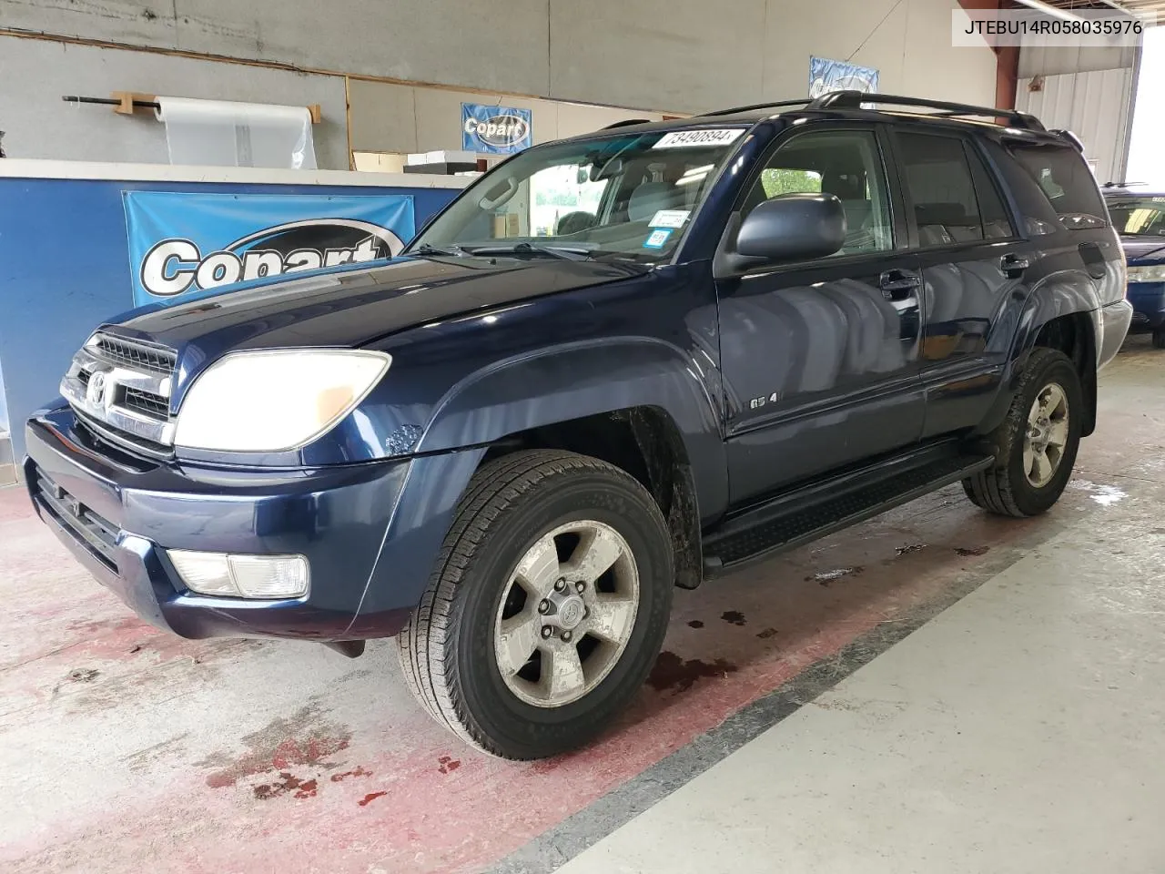 JTEBU14R058035976 2005 Toyota 4Runner Sr5