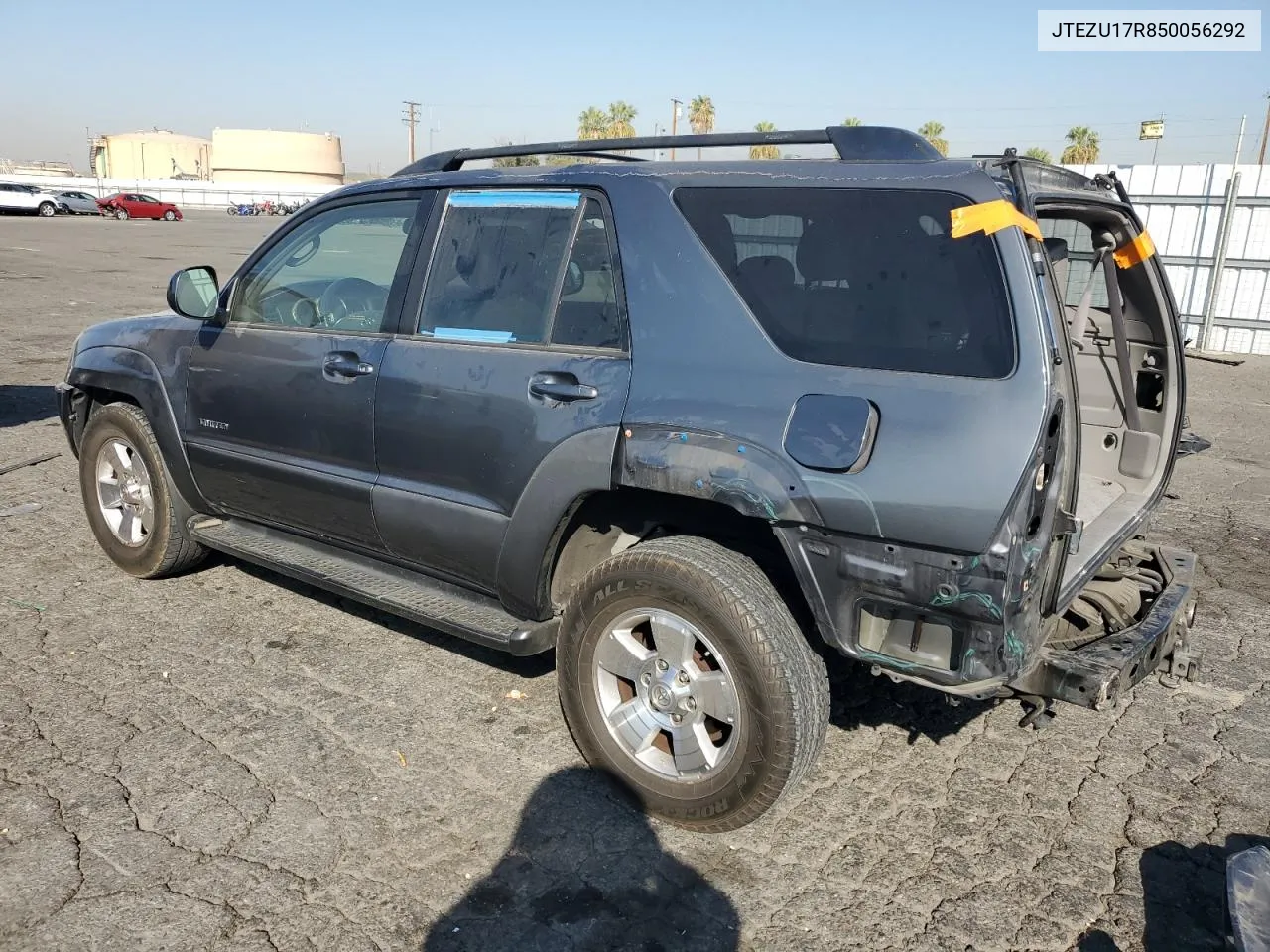 2005 Toyota 4Runner Limited VIN: JTEZU17R850056292 Lot: 74281534