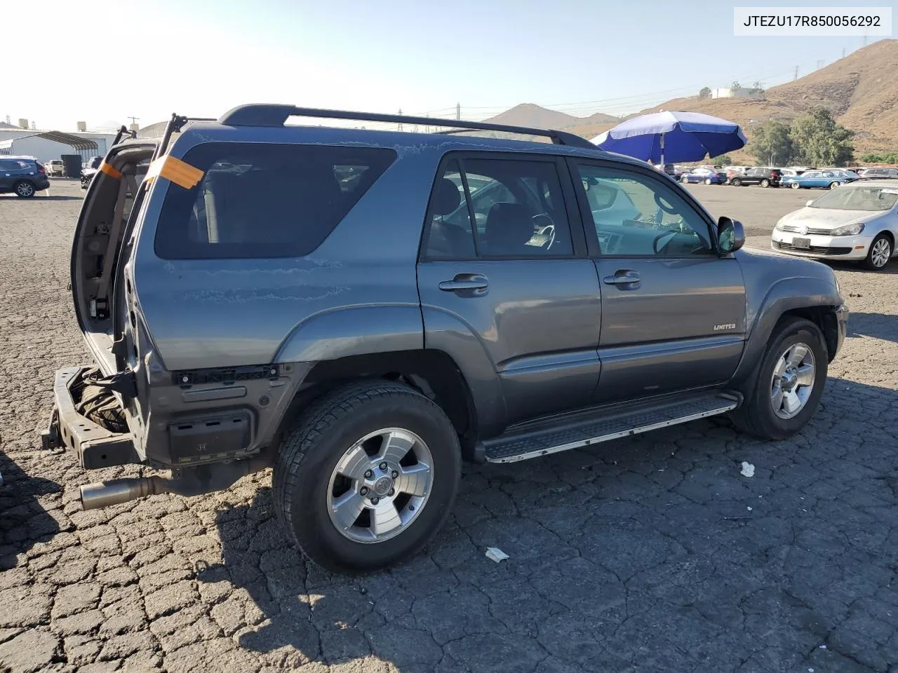 2005 Toyota 4Runner Limited VIN: JTEZU17R850056292 Lot: 74281534