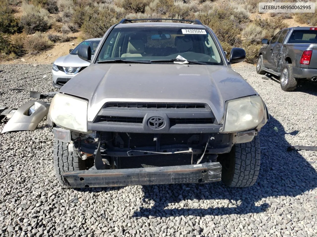 2005 Toyota 4Runner Sr5 VIN: JTEBU14R950062995 Lot: 74329564