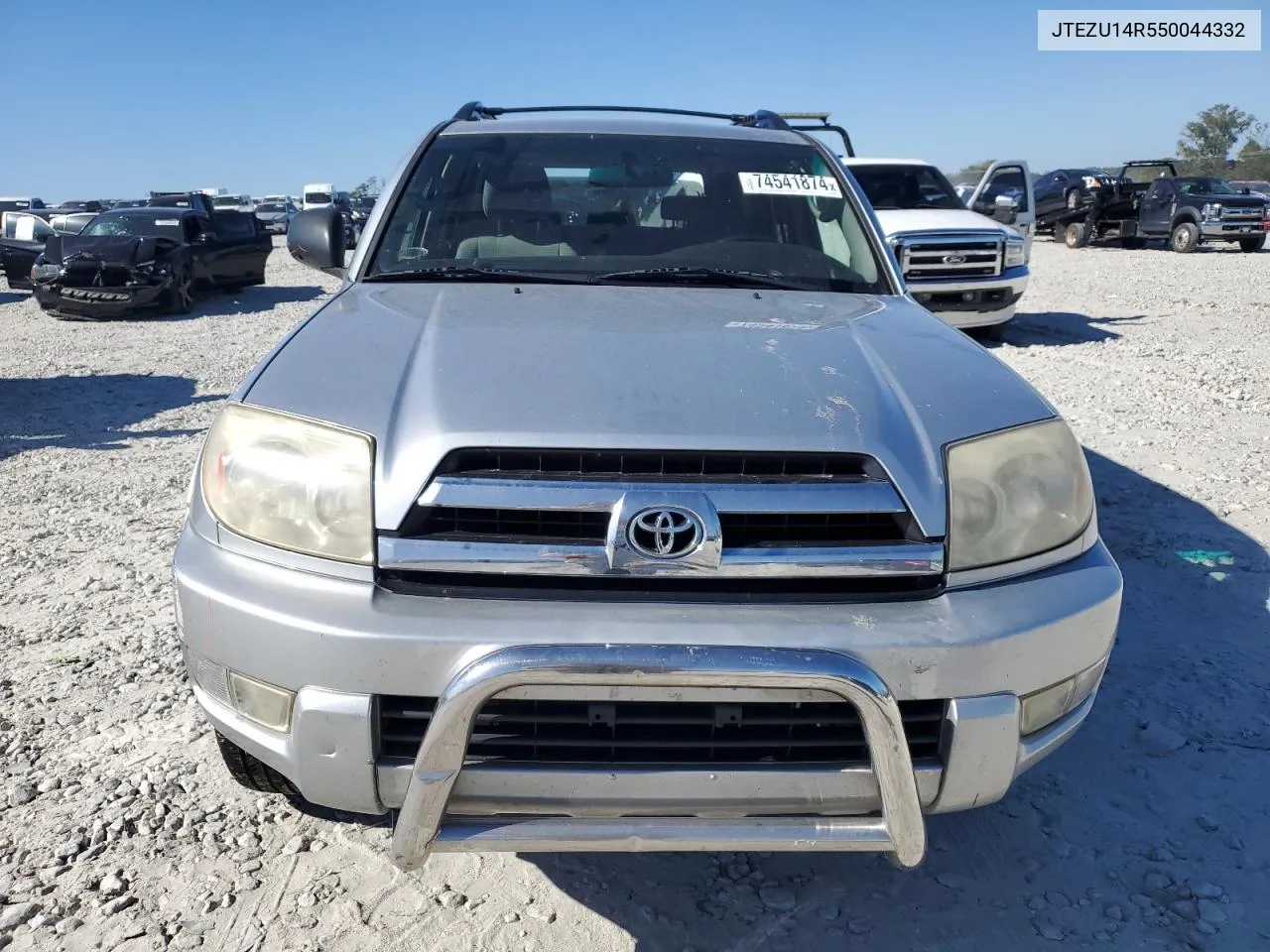 2005 Toyota 4Runner Sr5 VIN: JTEZU14R550044332 Lot: 74541874