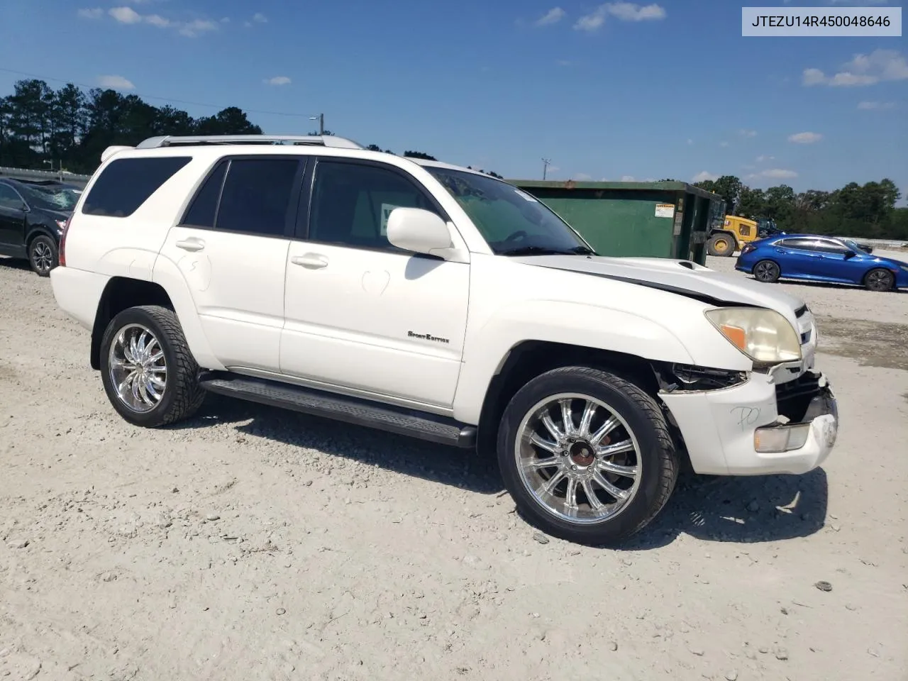 2005 Toyota 4Runner Sr5 VIN: JTEZU14R450048646 Lot: 74707834