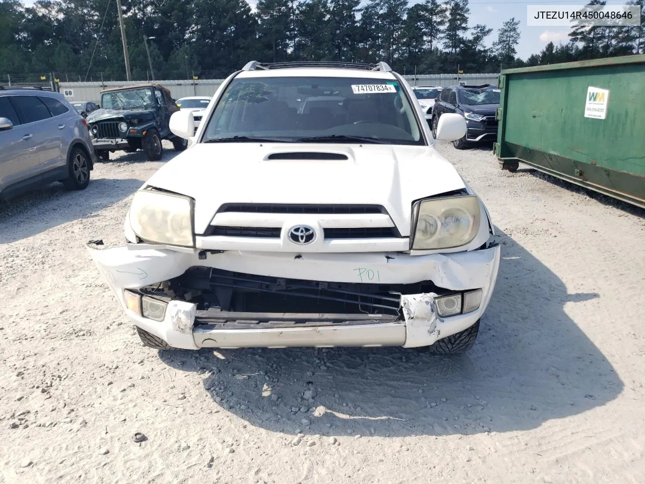 JTEZU14R450048646 2005 Toyota 4Runner Sr5