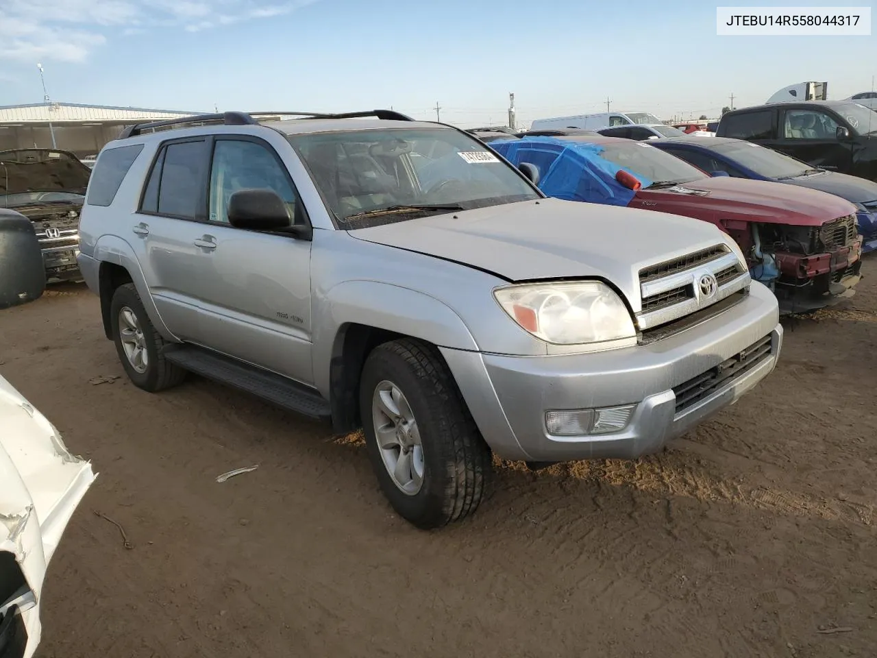 JTEBU14R558044317 2005 Toyota 4Runner Sr5